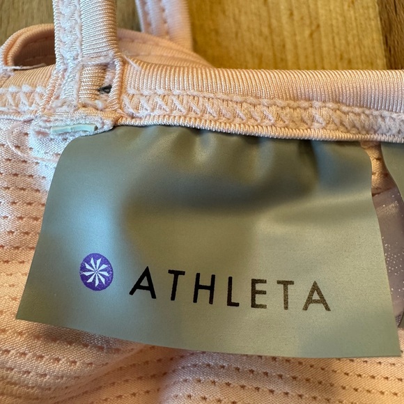 ATHLETA XL Women’s Hidden Agenda Tank Top Pink Built in Sports Bra - Picture 6 of 9